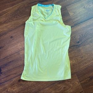 2 for $10 | Nike Pro Combat DriFit Yellow Athletic Top | Medium